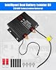 Dual Battery Isolator 12V 140A Wiring Cable Kit-Mayspare
