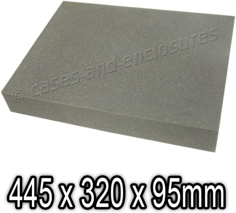 Solid Foam Block L445 x W320 x H95mm Insert For EN-AC-FG-A022 Flight Case