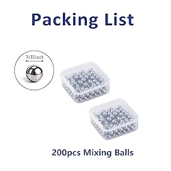 FOUR E'S SCIENTIFIC 200pcs 7/32in Mixing
