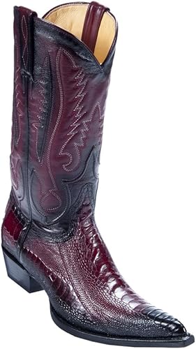 botas de piel de avestruz originales