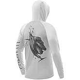 Palmyth Fishing Hoodie for Men UPF 50+ Sun Protection Long Sleeve UV Shirts Breathable Quick-Dry