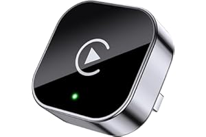 Adaptador CarPlay Sem Fio e Android Auto Sem Fio, Dongle USB 2 em 1 Plug & Play, Conexão Rápida, Suporte Navegação, Música e Siri, Para iOS e Android