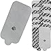 TENS Unit Snap-On Electrode Pads, Reusable (Large)