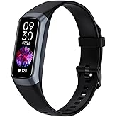Fitness Tracker with Heart Rate/Blood Oxygen/Sleep Monitor, 20+ Sports Modes Smart Watches for Women/Men, Activity & Step Tracker Smart Watch for Android/iOS Phones