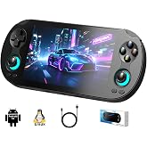Anbernic RG VITA Pro Retro Handheld Game Console , RGVITA Pro Dual OS Android 14 and Linux System 5.5 Inch Touch Screen Support WiFi 6 Bluetooth 5.2 (Graphite)