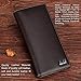 Dandeli Classical Long Wallet Men's Genuine Leather RFID Blocking Wallet