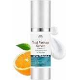 Sun Coast Sciences - Total Package Serum by Dr. Rosenberg, 1 fl oz | All-in-One Anti-Aging Vitamin C - Targets Wrinkles, Dark Spots, Dryness &amp; Dull-Looking Skin