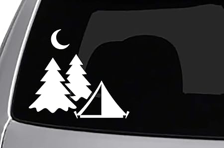 Amazon Co Jp Seek Racing キャンピングデカール 車 トラック 窓 バンパーステッカー アウトドア 車 バイク