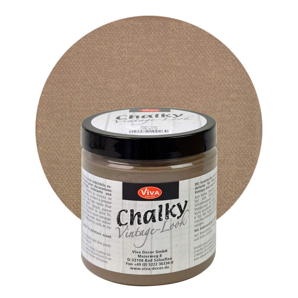 Viva Decor 250 ml Vintage Look Paint, Taupe