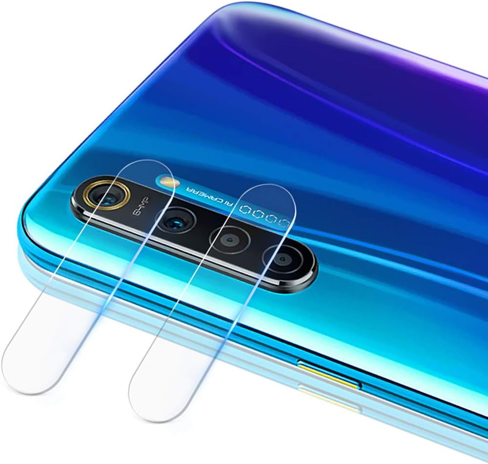 Boleyi Back Camera Lens Protector for Oppo Realme XT, [Protect The Rear Camera] Camera Lens Flexible Tempered Glass Protector Film, for Oppo Realme XT. (3 Pack, Transparent)
