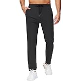 MIVEI 29"/34"/36" Inseam Men's Tall Sweatpants with Zipper Pockets Men Joggers Running Workout Athletic Gym Track Pants