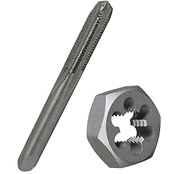 Drill America #8-32 UNC Tap and Die Kit, HSS Plug