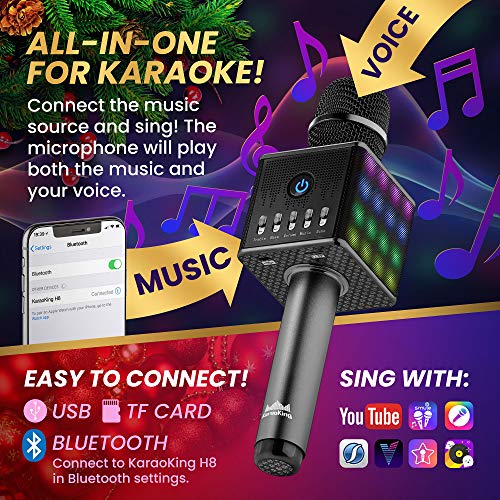 1 KaraoKing+Wireless+Bluetooth+Karaoke+Microphone