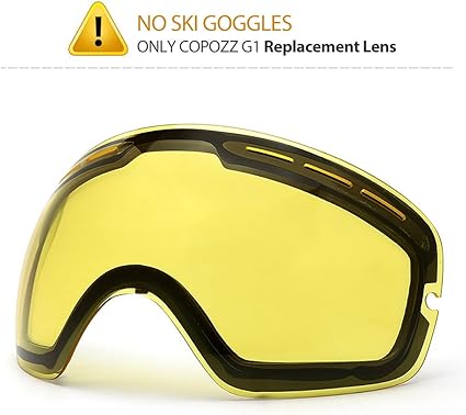 clear lens ski goggles