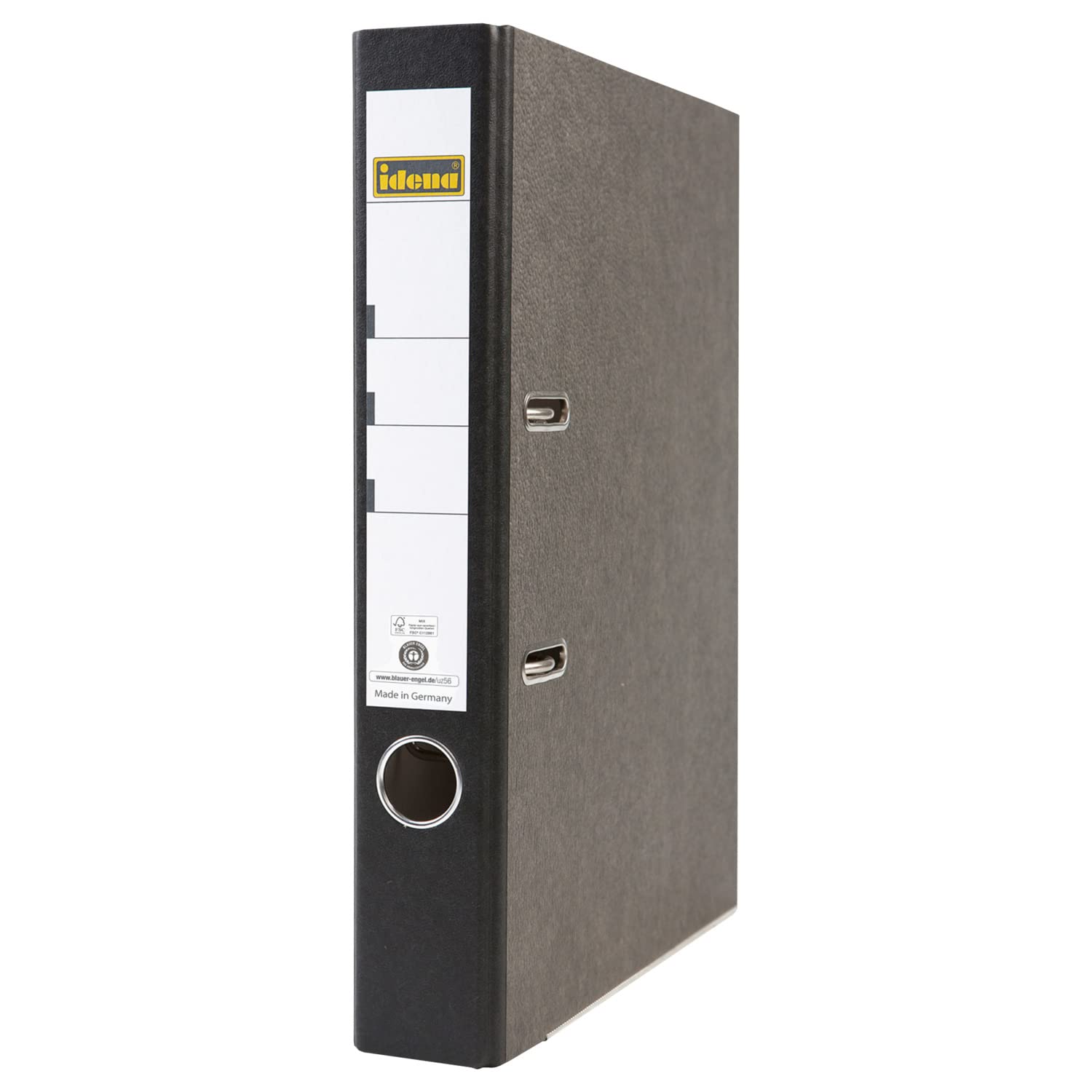 Idena Folder A4 FSC-Mix, 5 cm, Marbled Black