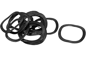 uxcell uxcell30mm Inner Diameter 39mm Outer Dia 0.5mm Thickness Carbon Steel Compression Type Wave Washer 20pcs