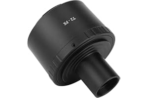 UPALDHOU Metal Microscope Adapter Ring for Fuji FX Mount Camera, Durable Lens Adapter for 23.2mm T Mount Microscope, Suitable