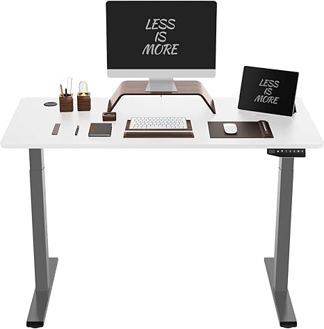 Flexispot Ed2 Elektrisch Hohenverstellbarer Schreibtisch Mit Tischplatte Mit Memory Steuerung Und Softstart Stop Integriertes Anti Kollisionssystem Grau 80 X 160 Cm Amazon De Kuche Haushalt
