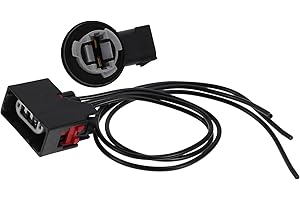 A ABSOPRO 1 Set Turn Signal Light Socket Wiring for Ram 1500 2009-2020 No.68226719AA Tail Lamp Bulb Pigtail Connector Harness
