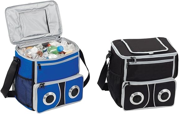 Beach Picnic 24-pack Sound Cooler W/speaker (BLUE)