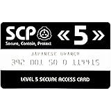 SCP Foundation Secure Access Card Level 5