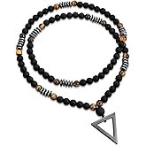 Starnny Bead Necklace for Men Tiger Eye Healing Necklace Men Necklace
