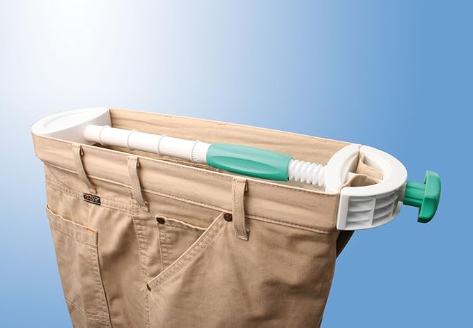 31cm x 12cm Bunddehner in Weiß / Grün