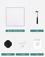 SONGMICS Shoe Rack LPC44L 16 Cubes Storage Rack White Semi-Transparent Large view 8