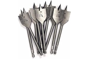 Mk Morse WSB1250 Spade Drill Bit 1-1/4"" - 10 Pack", multi, one size