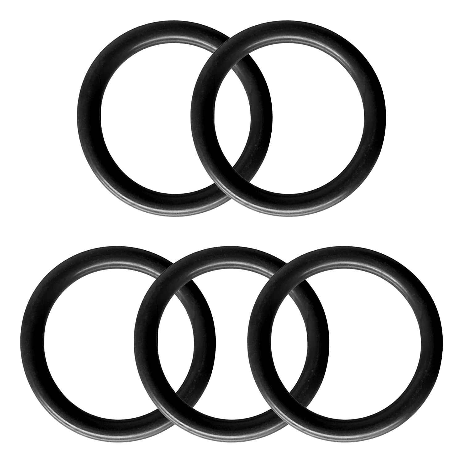 Othmro 10 Pcs Rubber O-Rings, Nitrile Rubber Washers Seal O Rings 45mm OD 37mm ID 4mm Width, Sealing Gasket for Taps, Plumbing