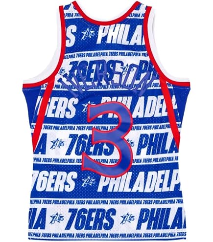 Amazon.com : Allen Iverson White Philadelphia 76ers 2002/03 Mens