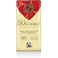 DIVINE CHOCOLATE White Chocolate Strawberry, 90 GR