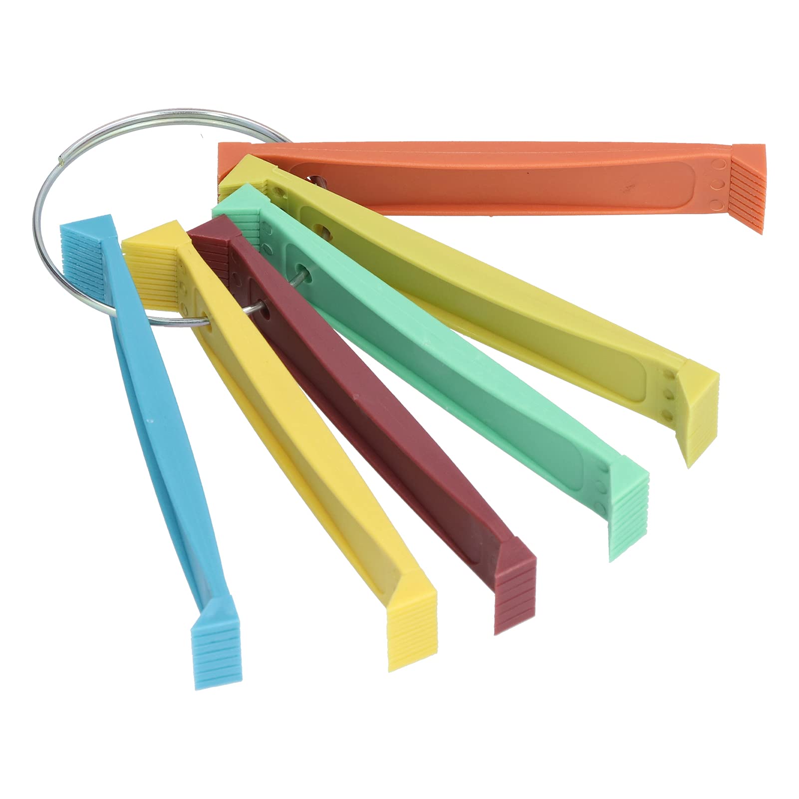 Fin Comb, Fin Comb Set, ABS Plastic Colored Cleaner Cleaning Tool Kit for Air Conditioner Condenser Evaporator FCR6