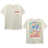 SEGA Boys Sonic The Hedgehog Short Sleeve T-Shirt - Sizes 2-20
