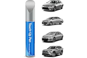 RSACET 1D6 Silver Sky Metallic Touch Up Paint Compatible with Toyota Exact Match Touch Up Paint Car Scratch Repair