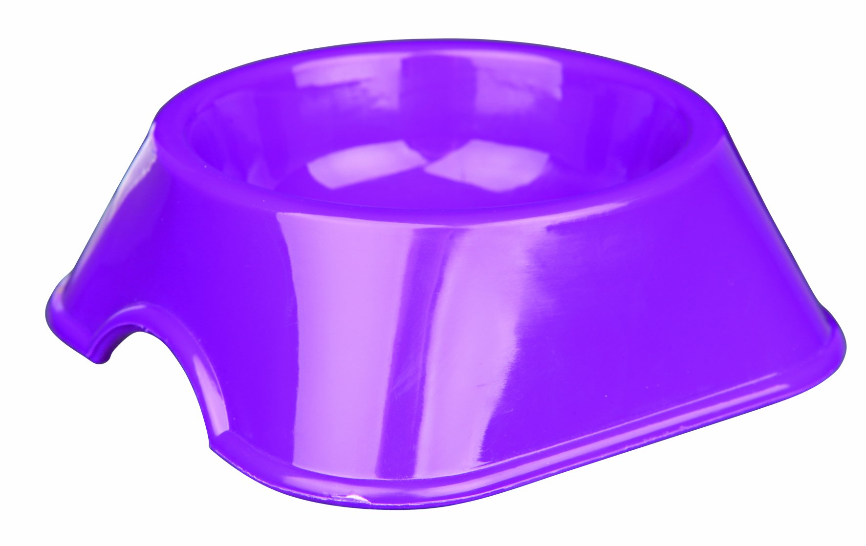 Trixie Plastic Pet Bowl, 200 ml, Pack of 6, Assorted Colors