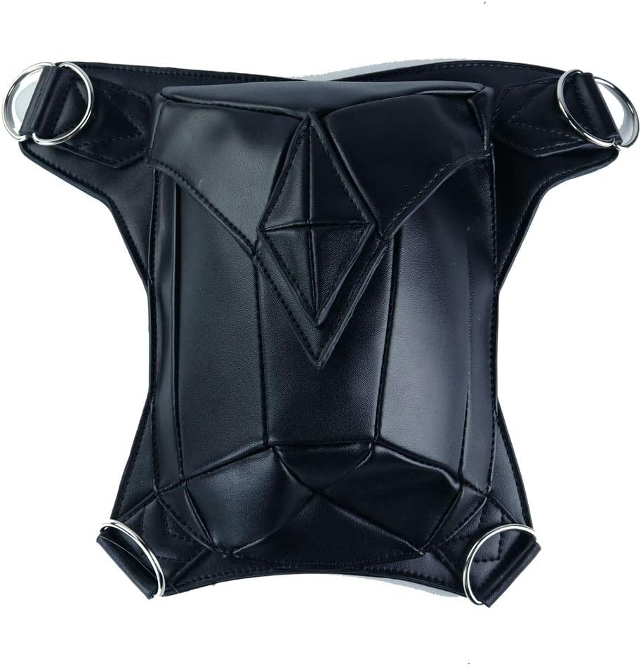 Steampunk Shoulder Fanny Packs Waist bags Womens Motorcycle Drop Leg Arm Bag Vintage Gothic Leather Messenger Bags