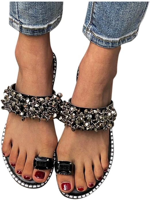 cheap rhinestone gladiator sandals