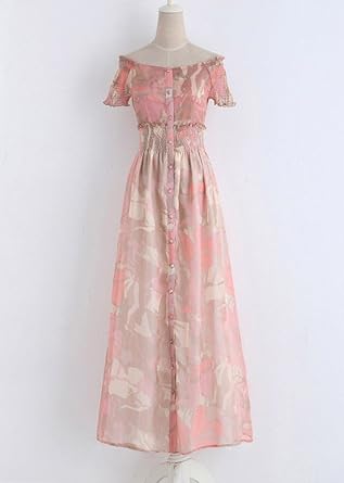 Amazon Co Jp Dress ロングドレス ロングワンピース ピンク ドレス Amazon Co Jp Dress ロングドレス ロングワンピース ピンク ドレス