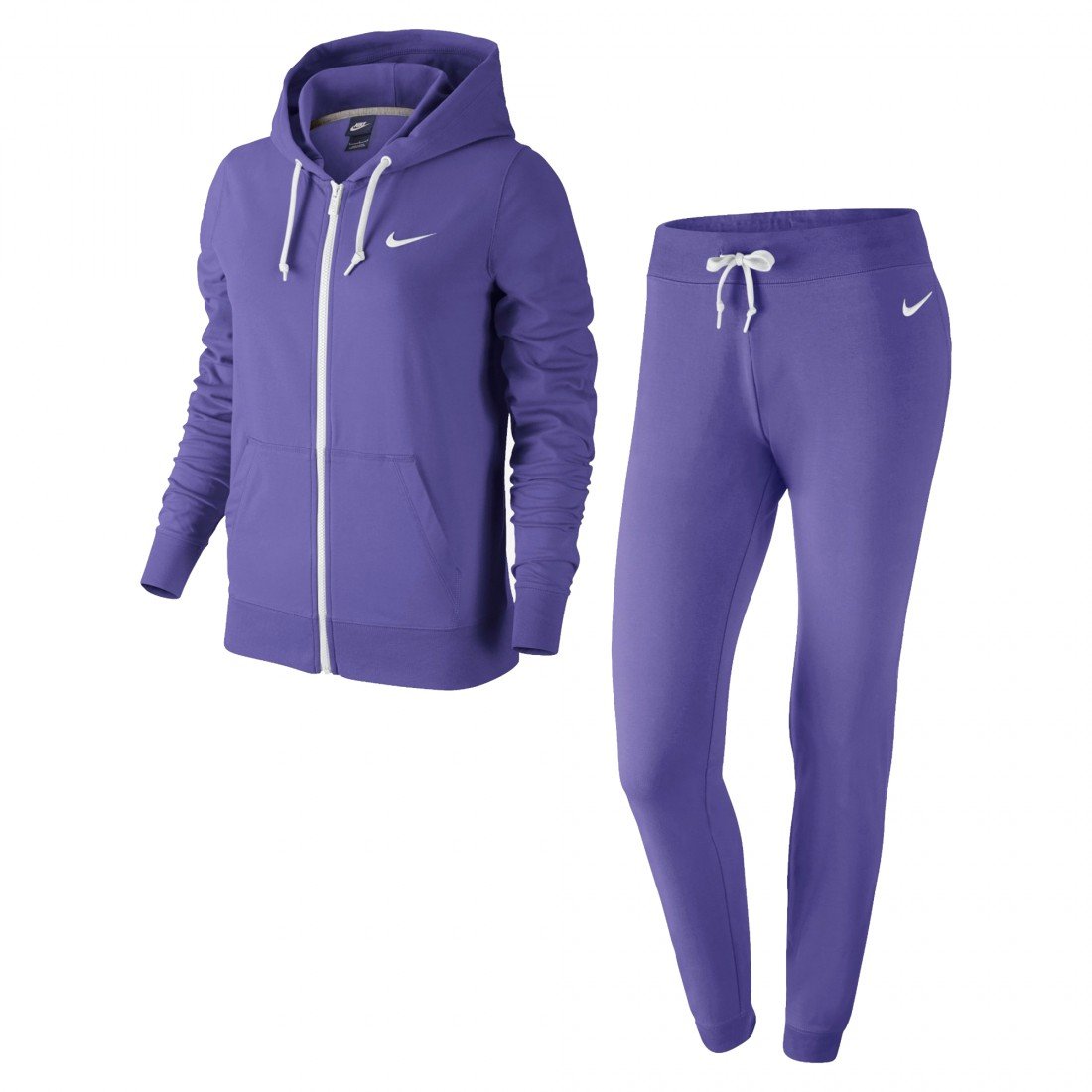 purple nike tracksuit womens