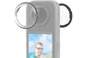 for Insta 360 x4 Lens Protector, 9H Tempered Glass HD Clear Anti‑Scratch Lens Protector for Insta360 Accessories