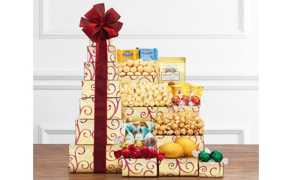 The Tower of Sweets by Wine Country Gift Baskets Pricepulse