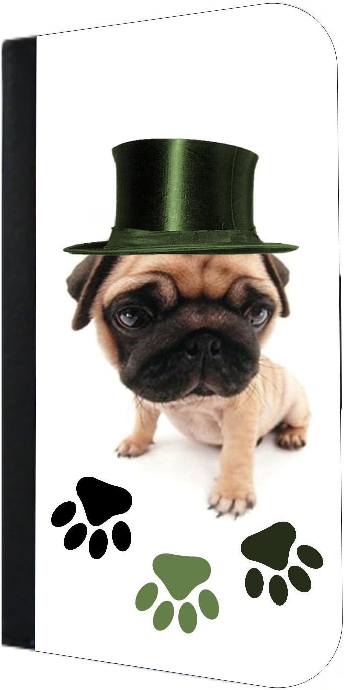 pug in a top hat