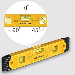 Firecore 2pcs Magnetic Torpedo Level, 9-Inch
