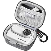 RLSOCO Case for Insta360 GO 3S/GO 3 4K Tiny Portable Vlogging Camera, Action Cameras Protective Case - Grey (Cover Only)