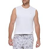 Calvin Klein Men's Standard UPF 40+ Sleeveless Quick Dry Swim Shirt