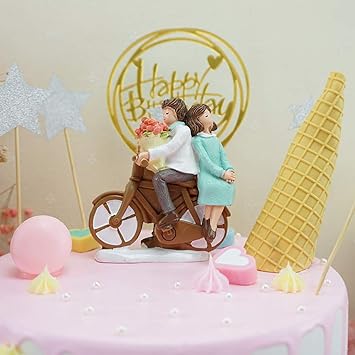 Amazon Com Ronshin Bicycle Couple Decoration Princess Happy