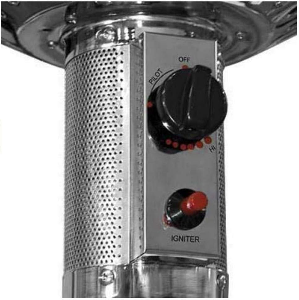 Hampton Bay 48000 Btu Stainless Steel Patio Heater : Garden & Outdoor