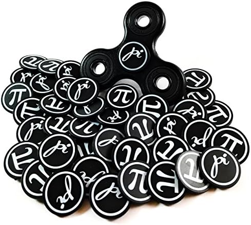 Pi SpinS Black Mathematically Superior Fidget Spinner