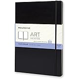 Moleskine Art Sketchbook, Hard Cover, A4 (8.25" x 11.75") Plain/Blank, Black, 96 Pages
